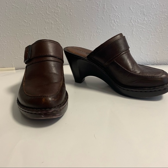 Born clog’s dark brown size 39/8 - Picture 2 of 9